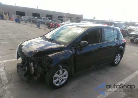2007 Nissan Versa 1.8Sl from USA, damaged, VIN 3N1BC13E17L408911